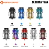 Original geekvape zeus x mesh rta 4.5ml zx ii rta tanque modular construir deck com meshcoil cigarro eletrônico atomizador vape