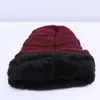 2019 élégant Skullies bonnets chapeaux d'hiver homme épais chapeau d'hiver chaud mâle chapeau épais bonnets casquette hommes casquettes d'hiver toucas gorro2986