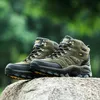 Outdoor Waterproof Hiking Boots Men Women Winter Shoes Walking Climbing Hiking Shoes Mountain Sport Boots Hunting Mens Sneakers 240227