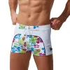 Stroje kąpielowe ciężkie letnie pnie pływające męskie pnie pływackie wodoodporne szorty kąpielowe kolorowy nylon bokserski bokser męski Surf Surf Beach Shorts