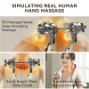 5D Kneading Shiatsu Massage Shawl Neck Chiropractic Massager for Shoulder Pain Relief Heating Neck Massageador Massagem