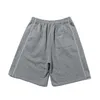 Men's Shorts Pure Cotton Summer Fashion Brand Foam Letter Print Loose Sports Casual Five Quarter Pants Men and Women
