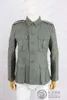 Survêtements pour hommes Reproduction Allemand WH M40 Fieldgrey Laine Feldbluse Field Blouse Tunique avec bretelles et pantalons