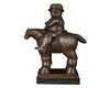 Fernando Botero Bronze Statue Sculpture Abstract Modern Art Sculpture Home Decoration Accessories Decor Bronze Staty Dekorativ2191601