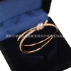Bracelet à nœud tiffay chaud avec boucle en diamant enveloppé de Style féerique plaqué or, Version haute, doux XTZX