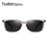 Trudren Kids TR90 unzerbrechliche rechteckige Sonnenbrille für Kinder Jungen UV400 polarisierte Sonnenbrille flexible Federscharniere 2002 240229