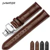 전체 18 19 20 21 22 24mm watchband 가죽 시계 밴드 232a