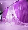 36m festa de casamento palco celebração fundo cortina de cetim pilar teto pano de fundo casamento decoração véu8051676