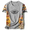 T-shirts pour hommes Mode Hommes T-shirt Été T-shirt à manches courtes Quotidien Casual Streetwear Y2K Harajuku Imprimer Vêtements T-shirts surdimensionnés pour MenL2402