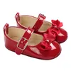 Babyschoenen Baby Meisjes Mary Jane Flats Strik Prinses Leren Schoenen Antislip Zachte Zool Wandelen