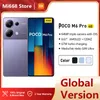 Version globale POCO M6 Pro 4G Helio G99-Ultra 67W Turbo Charge 64MP Triple Camera avec Batterie AMOLED 5100mAh OIS 120Hz