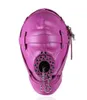 Pelle Orale Schiava Del Sesso Maschera Imbracatura Bondage Gear Fetish Erotico BDSM Giocattoli Del Sesso Per Coppie Giochi Per Adulti Hood Restraints4309575