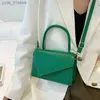 Para Klipleri Bolso Cruzado de Cuero Pu Liso Para Mujer Bolso de Hombro Pequeo Con SOLA NUEVO DISEO A LA MODA L240306