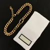 Armband Designer Halsband Halskette Ohrringe Einfache Anhänger Halskette Kupfer Luxus Marke Sets Schmuck Großhandel