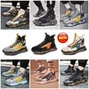 Sportschuhe GAI Outdoor Herrenschuh Wandern Sport rutschfeste, verschleißfeste Trainingsschuhe Sneaker weicher Komfort, belüftet, hohe Plattform, schwarz, weiß, atmungsaktiv