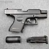 Toys Gun G26 Gen4 Alloy Water Gel Blaster Metal Airsoft Toy Gun Manual Shooting Model for Adults Collection Movie Props Best quality 240306