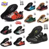 Chaussures de cyclisme Hommes vitesse route vélo baskets plat carbone cyclisme chaussures vtt crampons femmes montagne vélo chaussures SPD pédales Raadcing Biking Footwar GAI