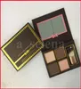 Face Makeup Bronzers Contour Chiseled To Perfection Highlighters Pressed Powder Palette 4 Color Concealer with Brush4802861