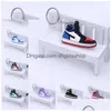 Keychains & Lanyards Mini Sile Sneaker Keychains Sport Shoes Keychain Basketball Kids Key Ring Shoe Creative Gift63013669191825 Drop Dh3Iy