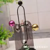 Decorative Objects Figurines K503 Color Ball Permanent Motion Instrument Electric Magnetic Shaker Chaos Pendulum Home Decoration Dynamic Art Desktop Decoration