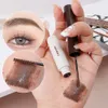 Heallor Eyebrow Dye Waterproof Long Lasting Coffee Brown Color Eyebrow Gel Paint Eyebrow Tint Mascara Makeup Tool Brow Enhancer 240301