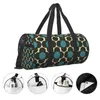 Sacs Duffel Orla Kiely Sac de voyage Fleur Feuille Imprimer Grand Sport Week-end Design Homme Gym Casual Vintage Fitness