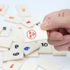 2-4 personnes Israël Mahjong Jeu de société classique Israël Mouvement rapide Rami Tile Jeu numérique Jeu à domicile Fournitures de fête pour plusieurs personnes 240223