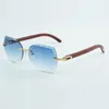 Neue hochwertige Sonnenbrille 8300817 aus natürlicher Birke mit originalen Holzbügeln und modischen, mikrogeschnitzten Gläsern in den Größen 60-18-135 mm