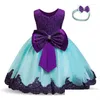 Mädchenkleider Mädchenkleider Baby Mädchen Elegantes Prinzessinkleid Säuglingsgeburtstagsfeier Kleinkind Ballkleid Taufkleider Vestido Drop D Dhqj1