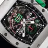 Dameshorloge Sporthorloge RM Horloge Rm11-01 Mancini Limited Edition Unieke Balspel Chronometer Titanium RM1101