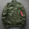 Automne surdimensionné mâle Ma1 armée vert militaire manteau Ma-1 pilote Air veste hommes Bomber vol veste 240228