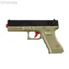 Toys Gun Manual Toy Gun Water Bullet Pistol Model Paintball Cosplay Cosplay Props Boys Birthday Game Outdoor 240306