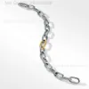 Designer David Yurma Jewelry ColorBlock Chain Armband Populära Twisted Thread Armband 785