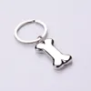 Portachiavi Carino Osso di cane Catena chiave Fascini della lega di moda Pet Pendent Tag Anello per uomo Donna Regalo Portachiavi per auto GioielliPortachiavi228B