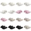 sommar ny produkt tofflor designer för kvinnor skor vit svart rosa icke-halk mjuk bekväm toffel sandaler mode-012 kvinnor platt glider gai utomhusskor