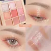 Makeup Tools New Nine-Color Eyeshadow Palette Net Red Live Earth Color Pearly Matte Makeup Set Maquillage Beauty Health