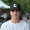 Berets Cummins Baseballkappe für Männer und Frauen, Snapback-Trucker-Mütze, verstellbare Unisex-Angel-Mesh-Hüte