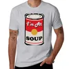 Débardeurs pour hommes Je suis à la soupe - T-shirt de style Andy Warhol T-shirts noirs Sweat graphique T-shirts pour hommes T-shirts drôles