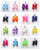 8 Inch JOJO Rhinestone Hair Bow With Clip For School Baby Children Pastel Bow 16 Colors Kids Hair Accessories1631063