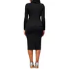 Work Dresses Arrival 2024 Black 2 Piece Skirt Set Women Office Lady Midi Suit Workwear Single Breasted Top Blazer PCS