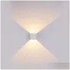 Vägglampor lykta sconces lampa retro dekorativa föremål för hemmamarble frosting armatur applikationsledande droppleveranslampor belysning DHB6V