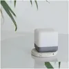 Luzes da noite LED USB recarregável Cube Timer Lâmpada de mesa Bebê Alimentação Slee Proteção para os olhos para decoração de quarto Drop Delivery Iluminação Dhgcd