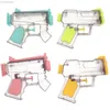 Jouets pistolet pistolet jouets 4 pièces tireur d'eau Transparent enfants fournir des jouets résistant à l'usure faveur de fête dessin animé Abs piscine en plastique été 230710 240306