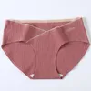 Culottes sous-vêtements pour femmes entièrement en coton et soie de mûrier, pantalon triangulaire antibactérien à entrejambe avec ceinture élargie