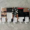 Herensokken Dames luxe katoenen sok klassiek Designer Sokken brief Kous comfortabel 5 paar hoge kwaliteit Populaire trend met geschenkdoos