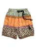 Мужские шорты Kapital в японском стиле, Гавайский пляж, тигр, леопардовая строчка, японская мода, повседневные камуфляжные свободные брюки