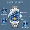 Nibosi Watch Fashion Watch for Men Oryginalny Klasyczny kwarcowy zegar analogowy chronograf sport Wodoodporna faza księżyca Męska ręka na rękę 240227
