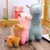 Lovely Alpaca Llama Plush Toy Doll Animal Stuffed Cartoon Dolls Soft Stuffed Alpacas For Kids Birthday Gifts ZZ