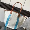 Summer Designer Totes Ogromne duże modne torby na płótnie skórzane uchwyt Gayard Luxury torebki lustra Jakość podwórka Odwracalne designerskie torby na ramię