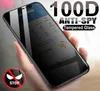 100D Anti Spy Tempered Glass For iPhone 13 12 mini 11 Pro XS Max X XR Privacy Screen protector 7 8 6 6S Plus SE 2020 Glas8820696